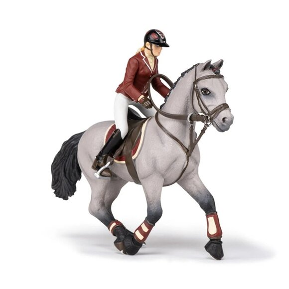 3/$55❤️Competition Horse with Riding Girl Figurines by Papo 51563 Hand Painted - Picture 9 of 13